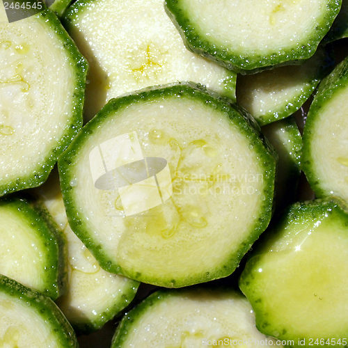 Image of Courgettes zucchini