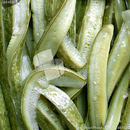 Image of Courgettes zucchini