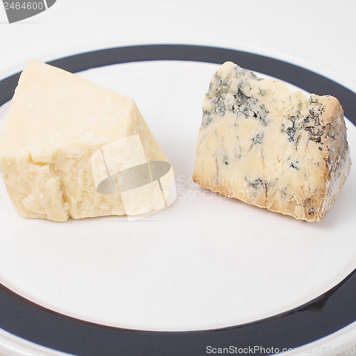 Image of British cheeses