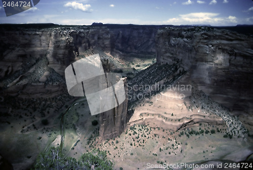 Image of Spider Rock in Canyon de Chelly, Arizona