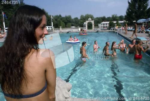 Image of By swimming pool