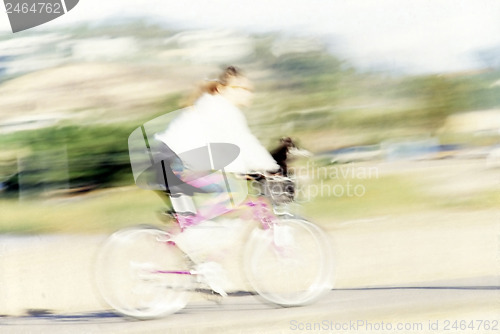 Image of Bike in blur