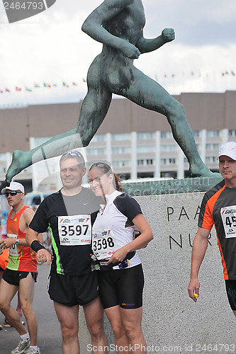 Image of Helsinki City Marathon, 18.08.2012. Traditional marathon held in