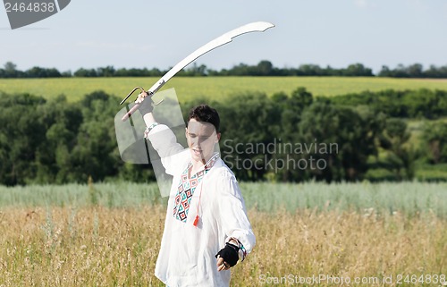 Image of Warrior with a saber
