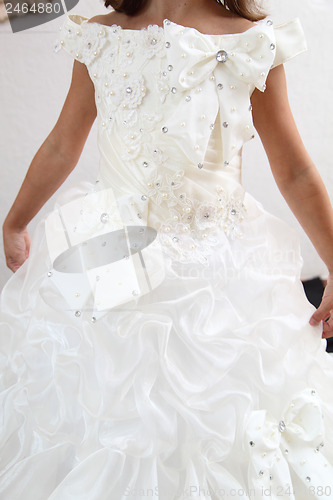 Image of  white dress