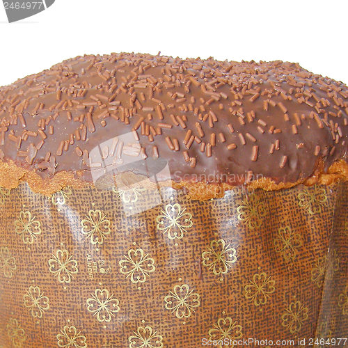 Image of Panettone traditional Christmas Italian cake from Milan