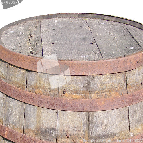 Image of Wooden barrel cask