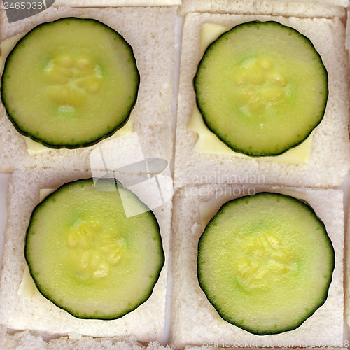 Image of Cucumber sandwich