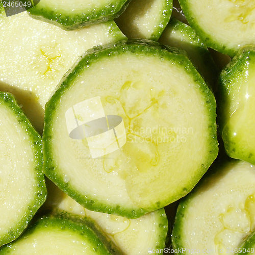 Image of Courgettes zucchini