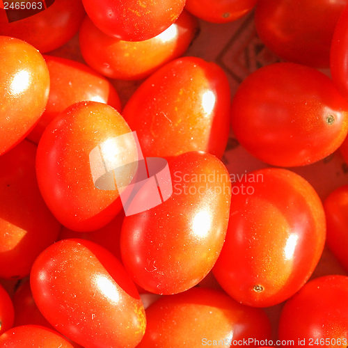 Image of Cherry tomato background