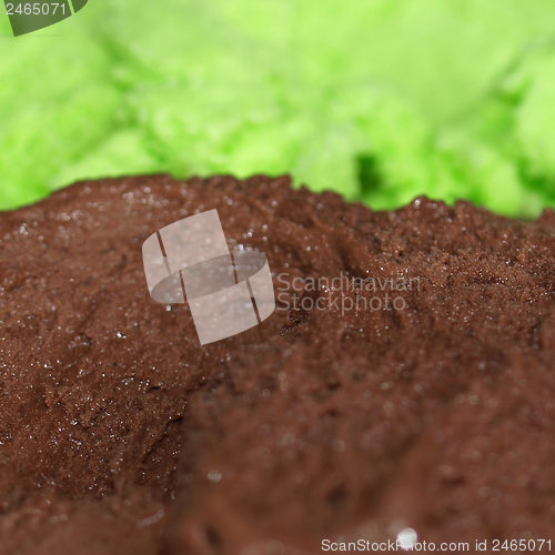 Image of Mint chocolate ice cream