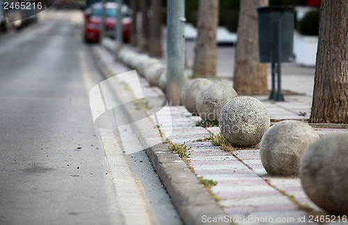 Image of granite balls