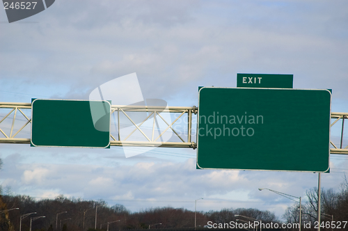 Image of Highway signboard