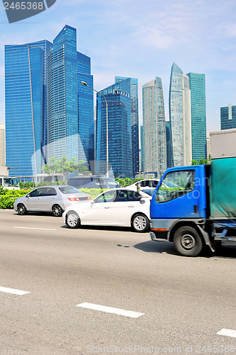 Image of Singapore traffic