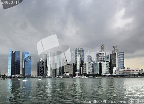 Image of Singapore cloudscape 