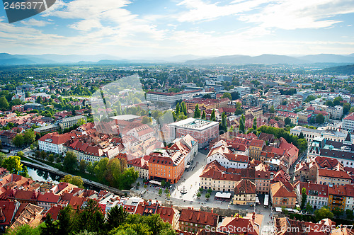 Image of Ljubljana cityscape