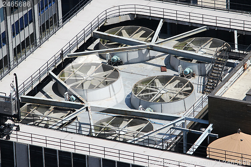 Image of Skyscraper roof