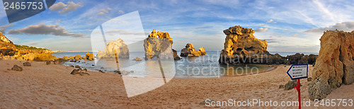 Image of Beach in Algarve, Portugal