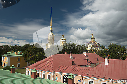 Image of Peter and Paul Cathedral in Sankt Petersburg