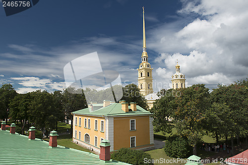 Image of Peter and Paul Cathedral in Sankt Petersburg