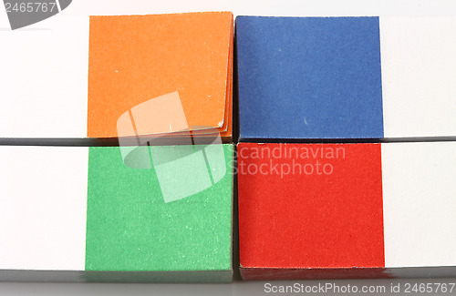 Image of Multi-colored paper