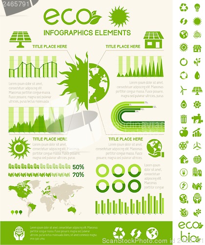 Image of Ecology Infographic Template.