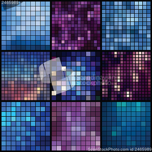 Image of Abstract mosaic background.