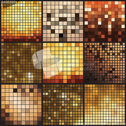 Image of Abstract mosaic background.