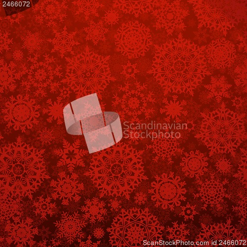 Image of Seamless deep red christmas pattern. EPS 10