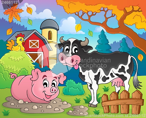 Image of Farm animals theme image 2