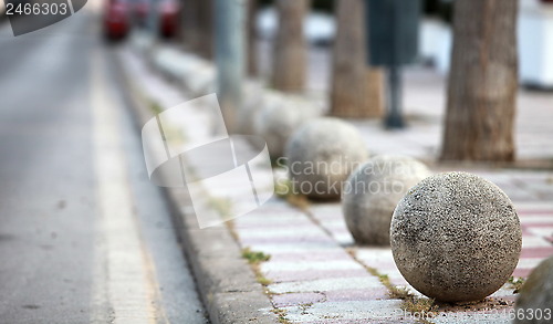 Image of granite balls