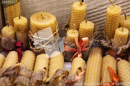 Image of wax candles