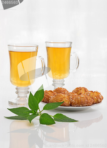 Image of Tea and tasty cookies