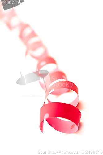 Image of pink ribbon serpentine