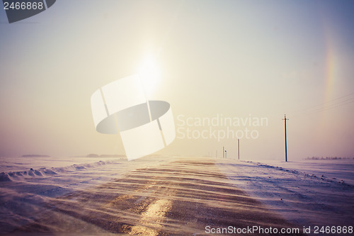 Image of Snowy Land Road