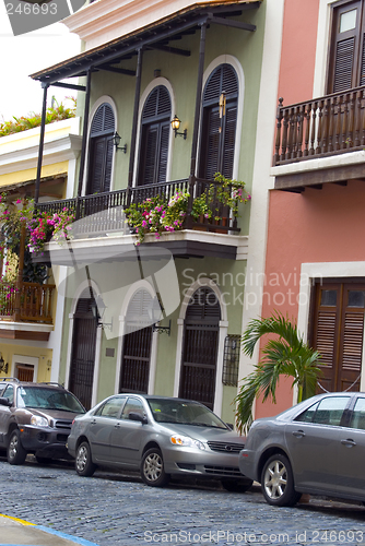 Image of classic architecture old san juan