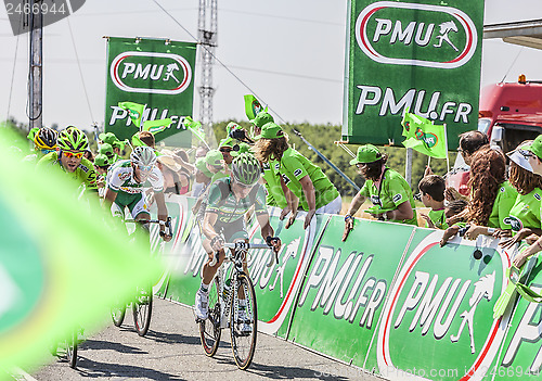 Image of The Cyclist Thomas Voeckler