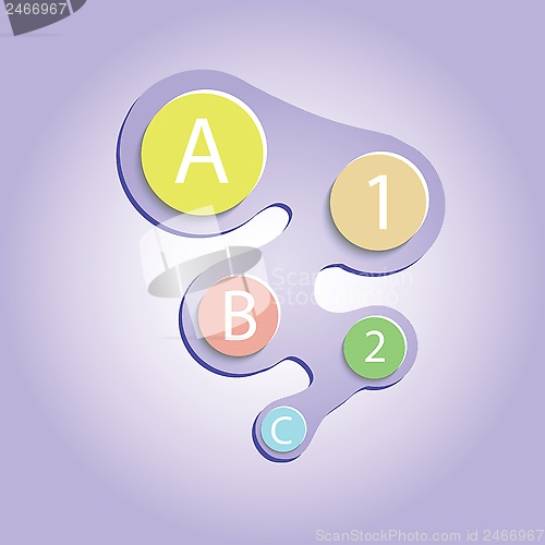 Image of info graphic business template