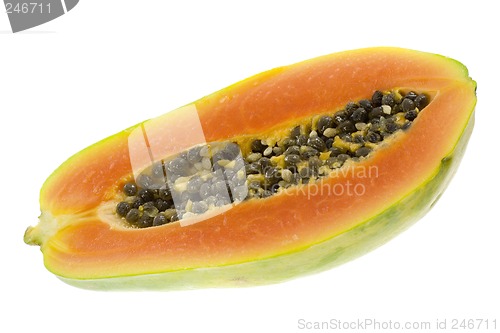Image of Half a papaya

