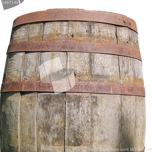 Image of Wooden barrel cask