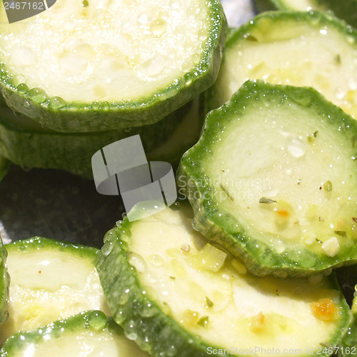 Image of Courgettes zucchini