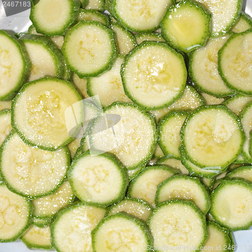 Image of Courgettes zucchini