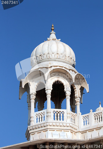 Image of fragment of Jaswant Thada mausoleum in India