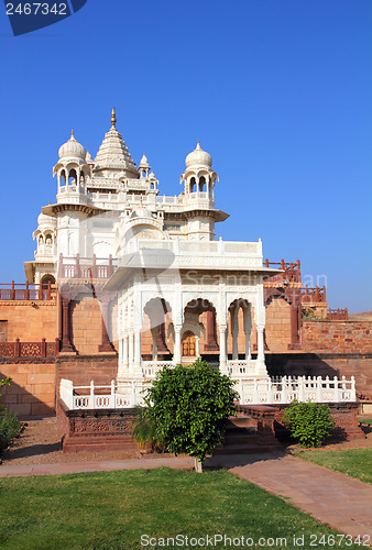 Image of Jaswant Thada mausoleum in India