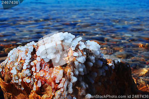 Image of Dead Sea salt crystals