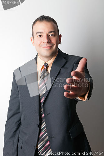 Image of Friendly Business Man