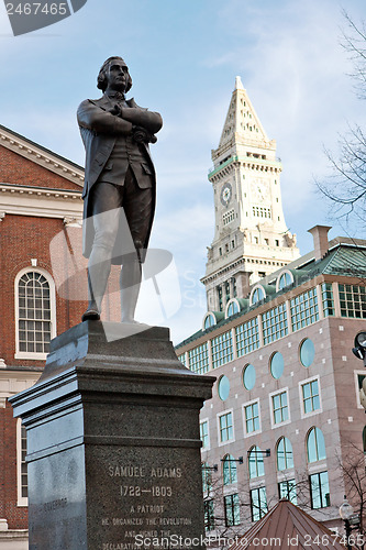 Image of Samuel Adams Statue Boston