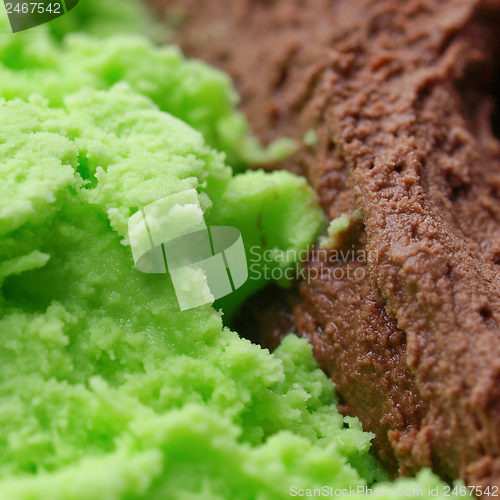 Image of Mint chocolate ice cream