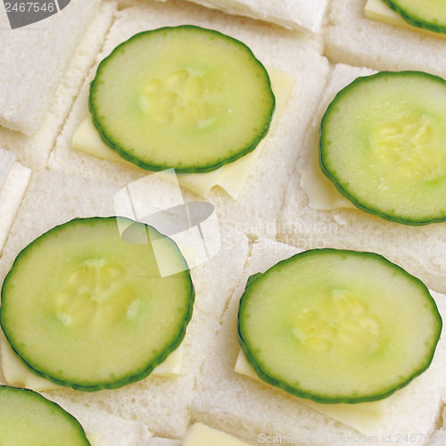 Image of Cucumber sandwich