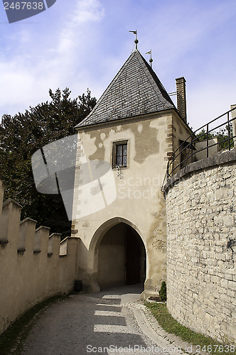 Image of Castle door.